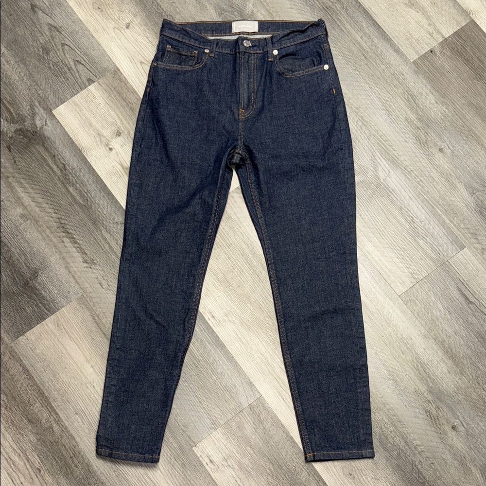 Everlane Dark Blue Skinny Jeans